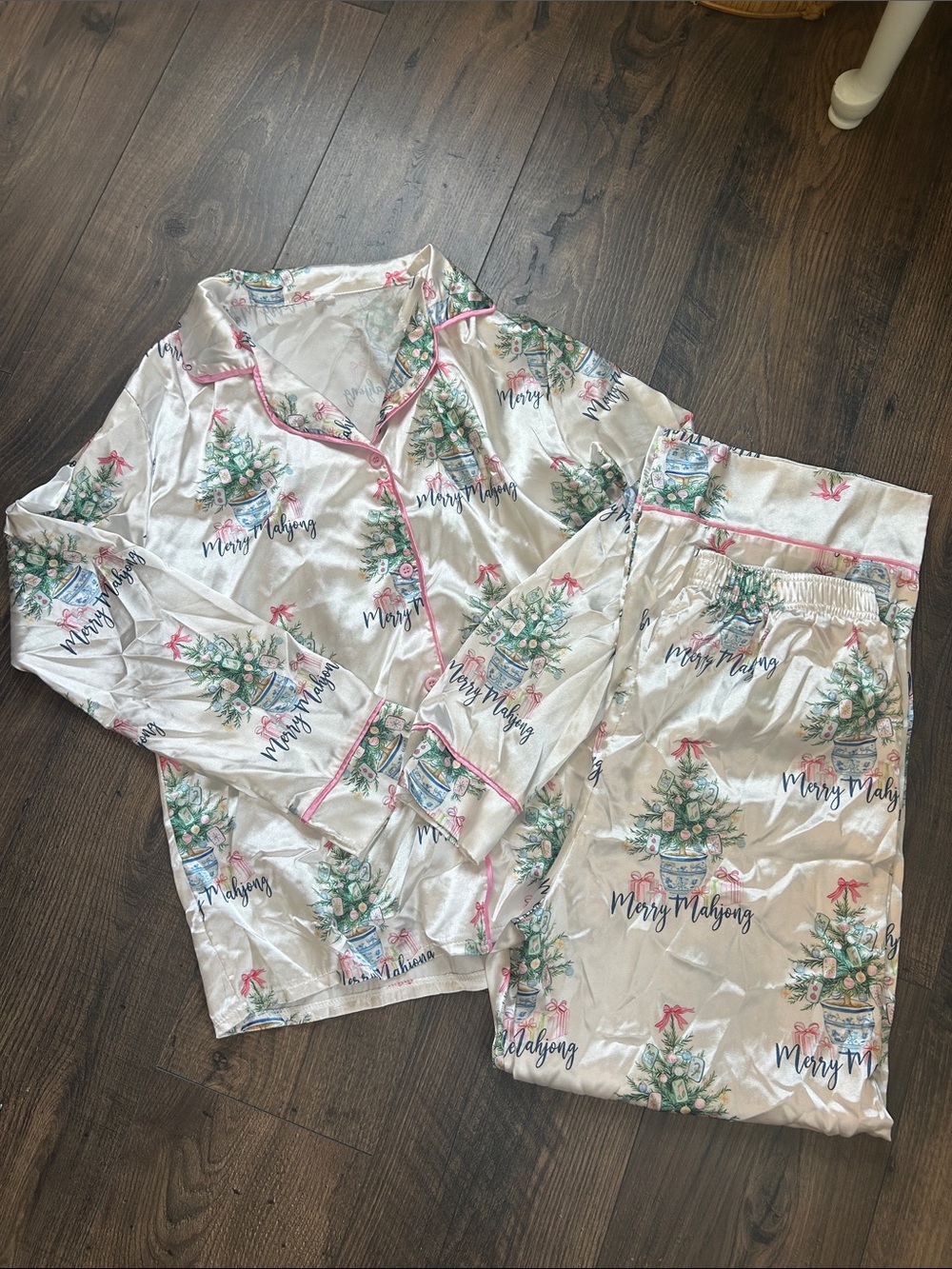 Merry Mahjong Christmas Jammies